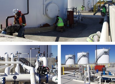 North Carolina Global TransPark Fuel Farm Construction - Update