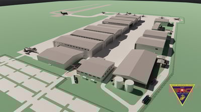 Fleet Readiness Center East C-130 Facility Construction Starts at North Carolina Global TransPark