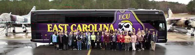 East Carolina University Instructors Tour North Carolina Global TransPark