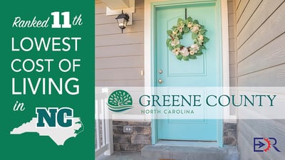 Greene County Ranked 11th in Lowest Cost of Living in North Carolina