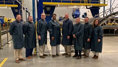 STEM Group Tour Spirit AeroSystems of Kinston 