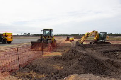 New Fuel Farm Under Construction At The North Carolina Global TransPark