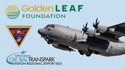 Golden LEAF supports Fleet Readiness Center East MRO Complex at NC Global TransPark