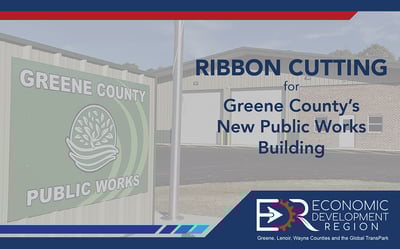 Ribbon Cutting for Greene County’s New Public Works Building 
