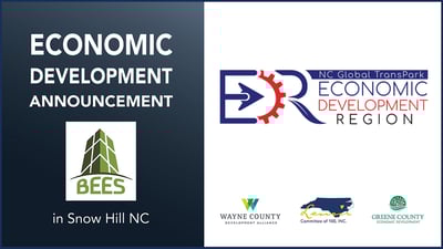 NC Rural Infrastructure Authority Grants Building Envelope Erection Services $75K for Snow Hill Site Expansion