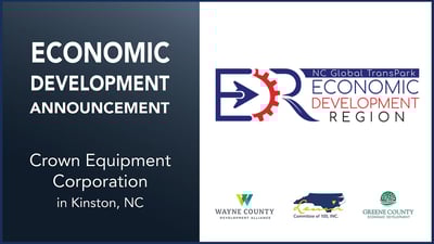 Crown Equipment Corporation Expansion Announcement