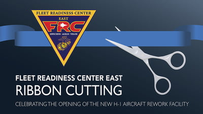 Fleet Readiness Center East Opens New H-1 Aircraft Rework Facility