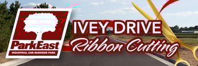 Ribbon Cutting Held For Ivey Drive Within ParkEast Industrial Park in Wayne County